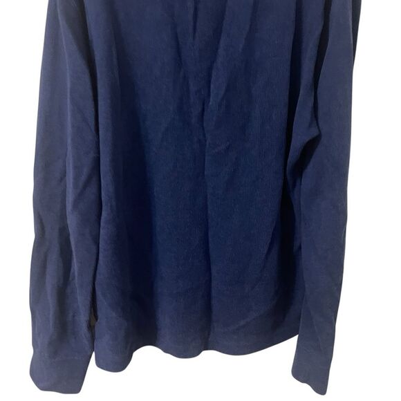 Polo Ralph Lauren Collared 1/4 Zip Blue Pull Over Sweater men Size small - Picture 10 of 16